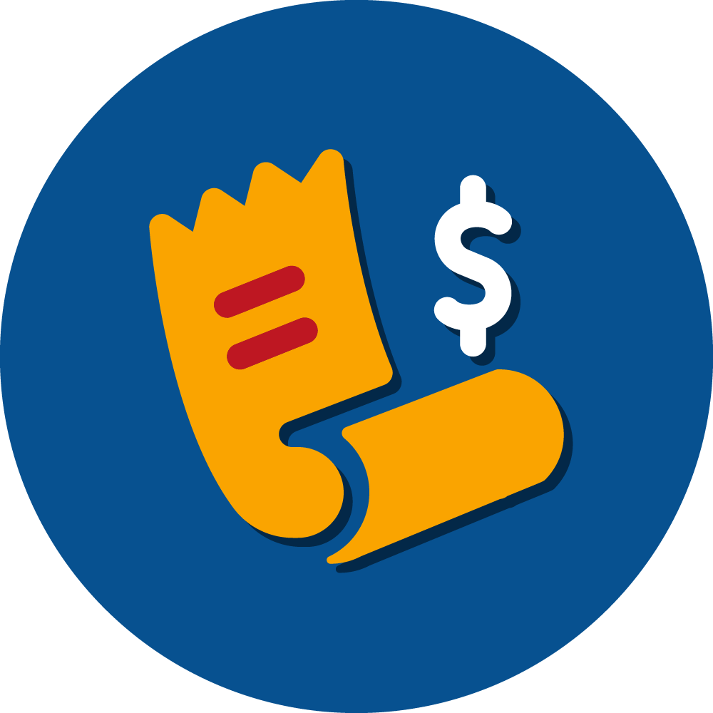 dollar sign and paper