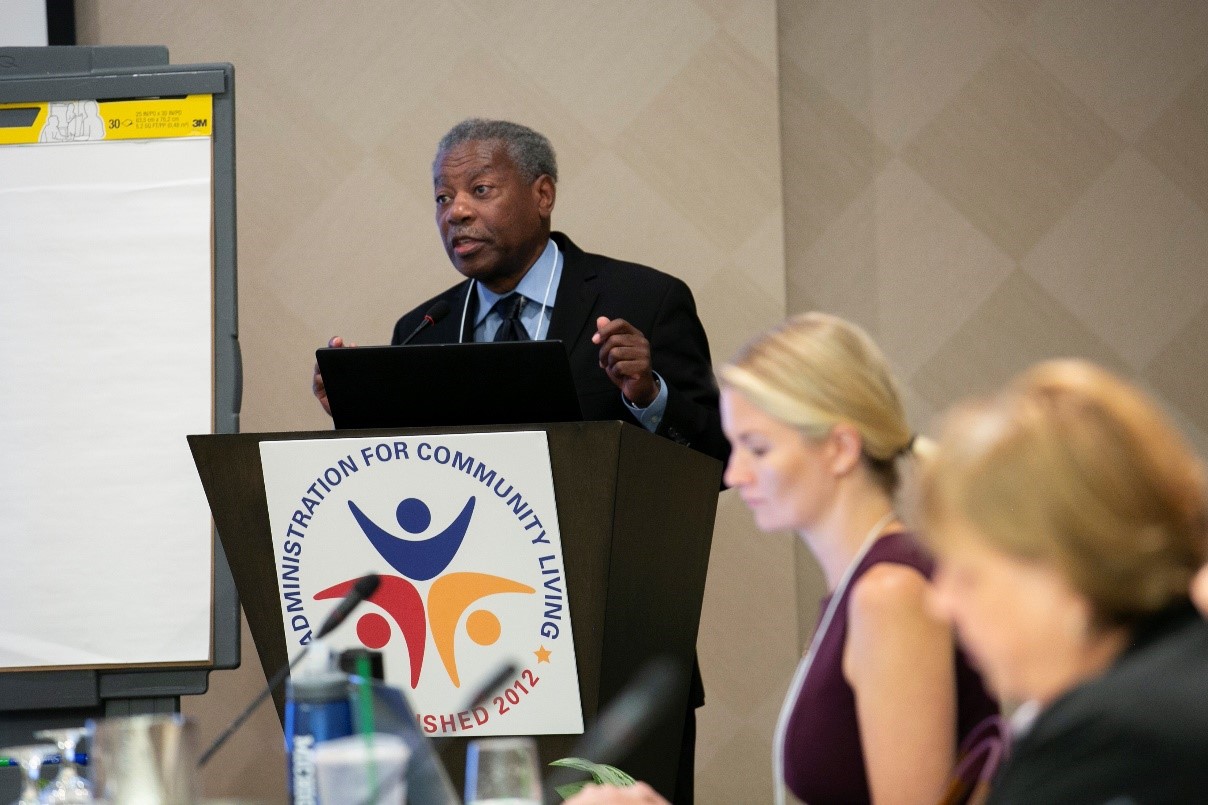 Dr. Joseph Crumbley, Ph.D., Family Therapist and Trainer presenting on Family Dynamics and the Impact of Kinship Care