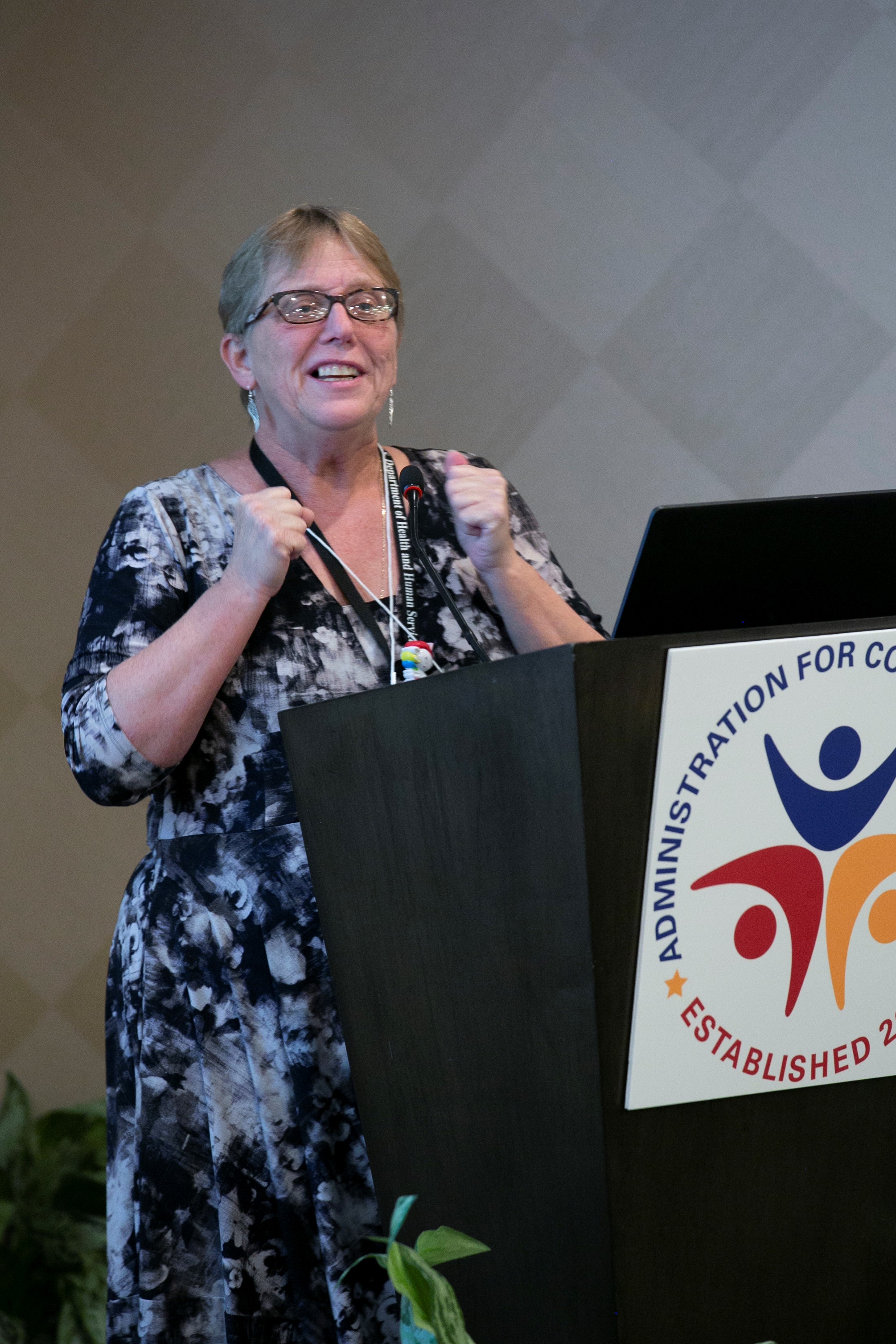 Lori Stalbaum, Administration for Community Living welcoming the RAISE Family Caregiving Advisory Council on August 28, 2019
