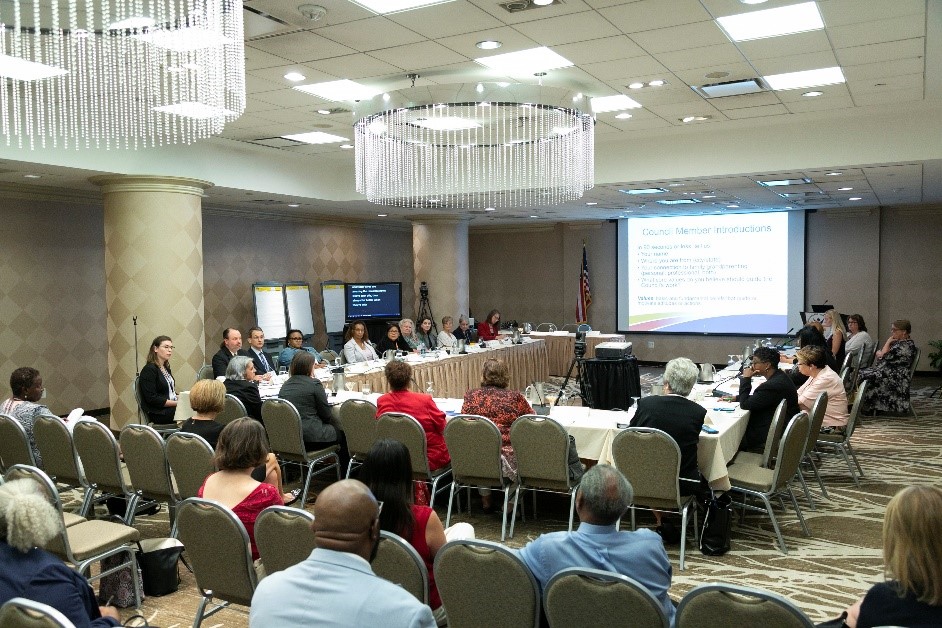 Supporting Grandparents Raising Grandchildren (SGRG) Advisory Council introductions