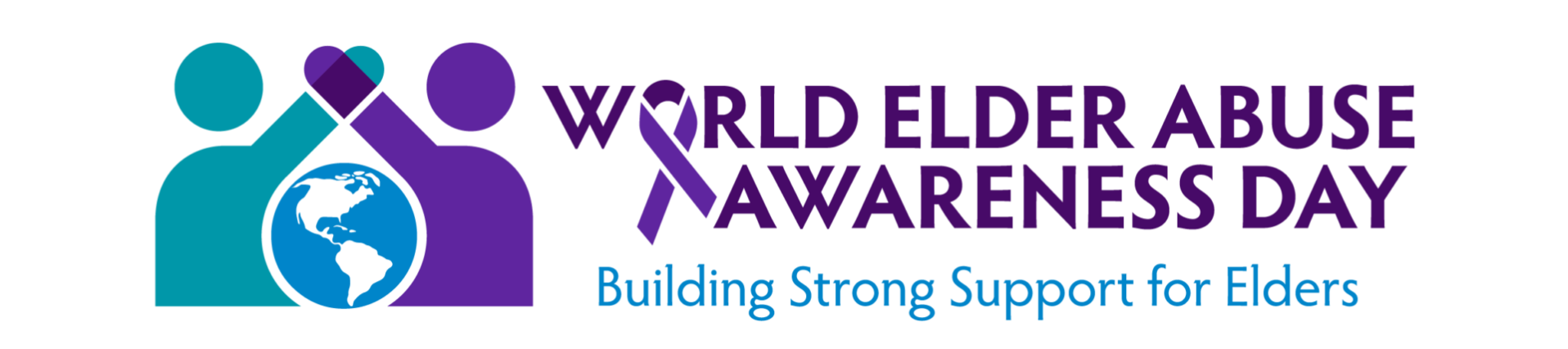 WEAAD Logo with slogan "Building Strong Supports for Elders